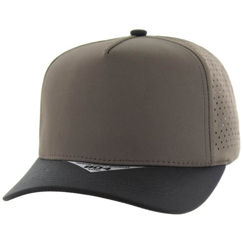 804DP | PERFORATED HAT - Brown/Black
