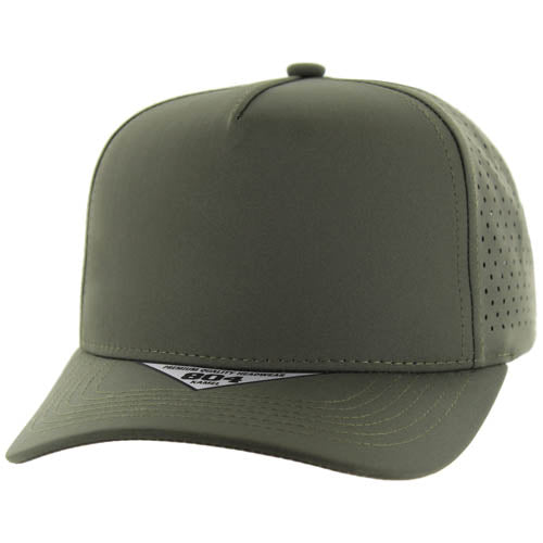 804DP | PERFORATED HAT - Olive