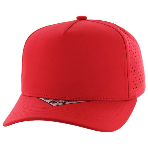804DP | PERFORATED HAT - Red