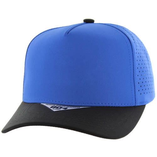 804DP | PERFORATED HAT - Royal/Black