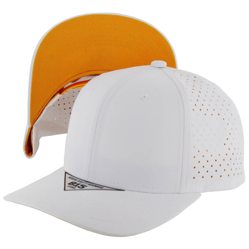 815DPS | PERFORATED SUBTONE HAT - White (Gold)