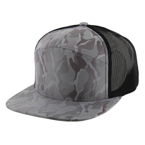 707NCT | NYLON CAMO TRUCKER HATS