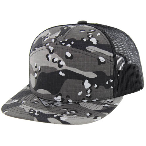 707RSCT | RIPSTOP CAMO TRUCKER HATS