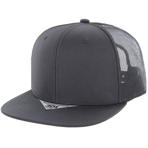 301NT | NANO TWILL TRUCKER HAT - Black