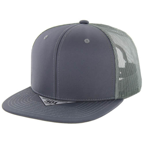 301NT | NANO TWILL TRUCKER HAT - Charcoal