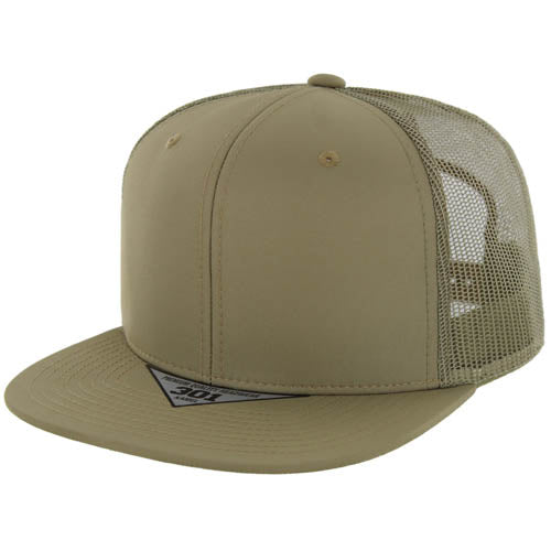 301NT | NANO TWILL TRUCKER HAT - Khaki
