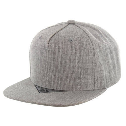 301AA-5P | ACRYLIC HAT - Heather Grey