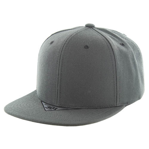 301AA-6P | ACRYLIC HAT - Charcoal