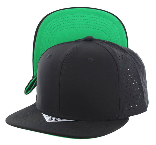 301DPS | PERFORATED SUBTONE HAT - Black (Kelly Green)