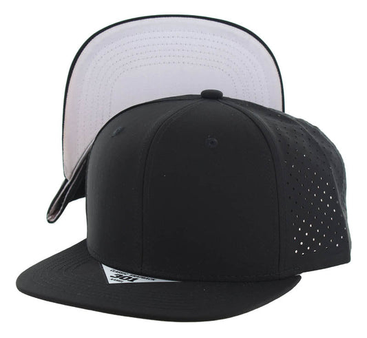 301DPS | PERFORATED SUBTONE HAT - Black (Light Grey)