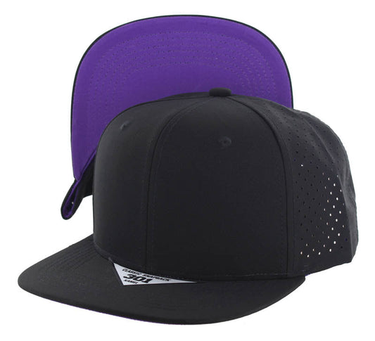 301DPS | PERFORATED SUBTONE HAT - Black (Purple)