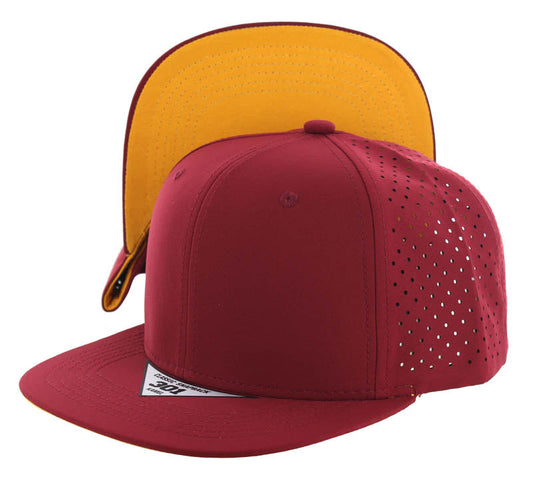 301DPS | PERFORATED SUBTONE HAT - Burgundy (Gold)