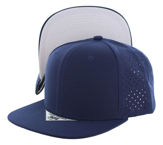 301DPS | PERFORATED SUBTONE HAT - Navy (Light Grey)