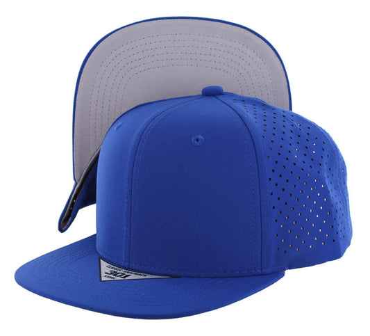 301DPS | PERFORATED SUBTONE HAT - Royal (Light Grey)