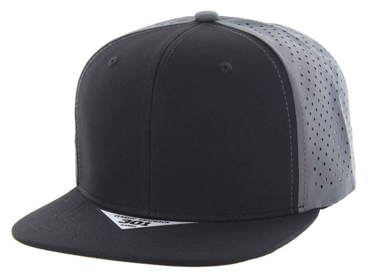 301DP | PERFORATED HAT - Black/Charcoal