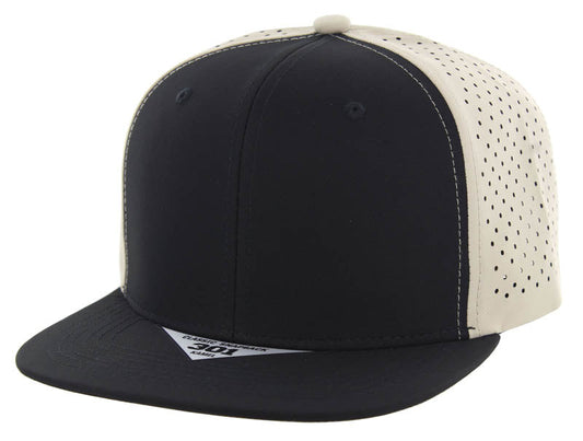 301DP | PERFORATED HAT - Black/Khaki