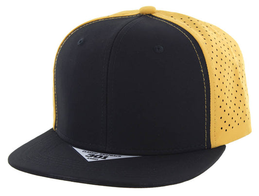 301DP | PERFORATED HAT - Black/Gold