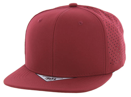 301DP | PERFORATED HAT - Burgundy