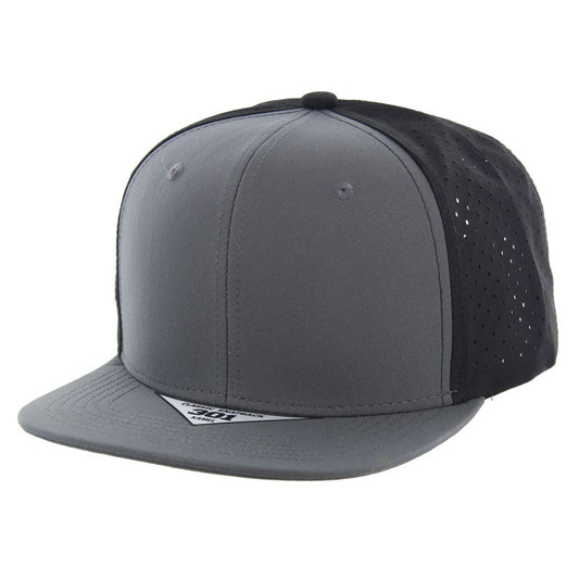 301DP | PERFORATED HAT - Charcoal/Black