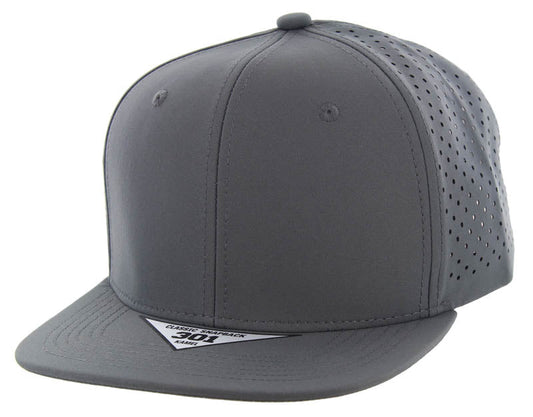 301DP | PERFORATED HAT - Charcoal