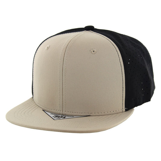 301DP | PERFORATED HAT - Khaki/Black