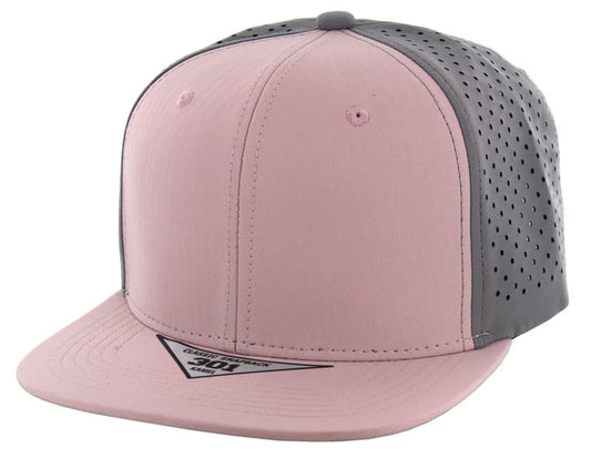 301DP | PERFORATED HAT - Pink/Light Grey