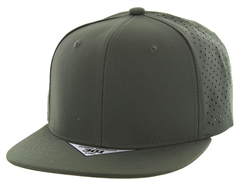 301DP | PERFORATED HAT - Olive