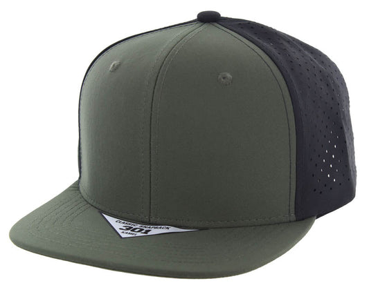 301DP | PERFORATED HAT - Olive/Black