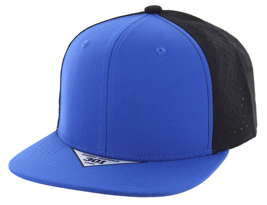 301DP | PERFORATED HAT - Royal/Black