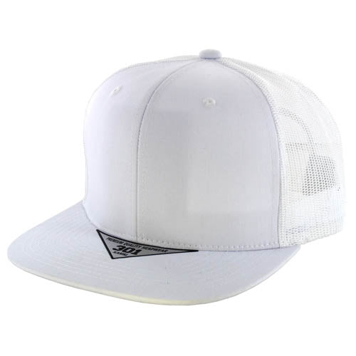 301-6PT | TRUCKER HAT - White