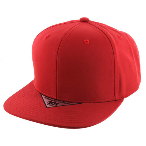301-6P | COTTON HAT - Red
