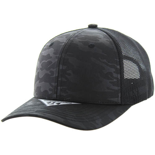 414SMC | FLEX TRUCKER HAT - Black Camo