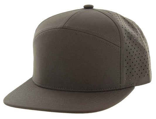 707DP | DIGITAL PERFORATED HAT - Brown