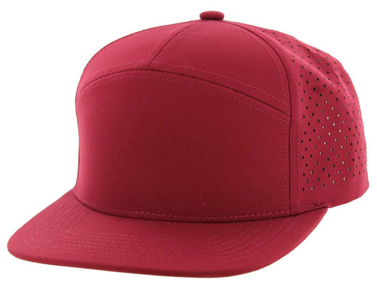 707DP | DIGITAL PERFORATED HAT - Burgundy