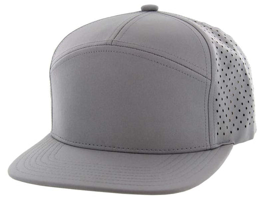 707DP | DIGITAL PERFORATED HAT - Grey