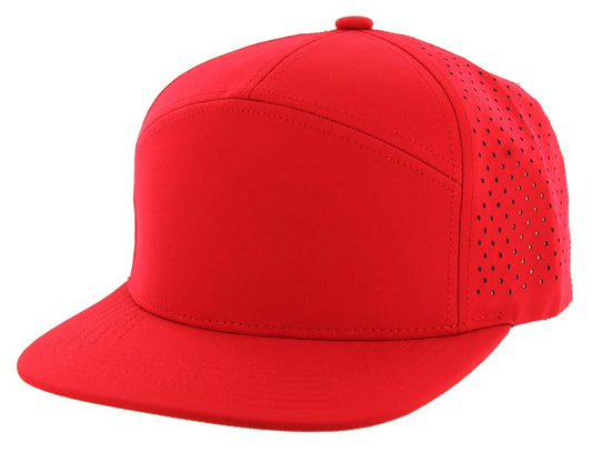 707DP | DIGITAL PERFORATED HAT - Red