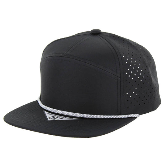 707DPR | PERFORATED ROPE HAT - Black (Grey)
