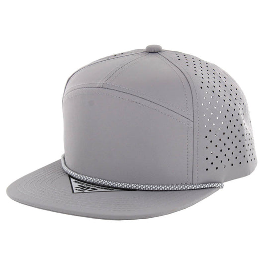 707DPR | PERFORATED ROPE HAT - Light Grey