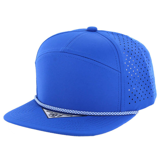 707DPR | PERFORATED ROPE HAT - Royal