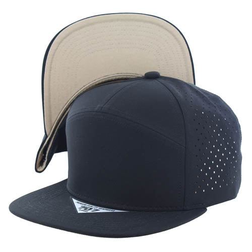 707DPS | PERFORATED SUBTONE HAT - Black (Khaki)