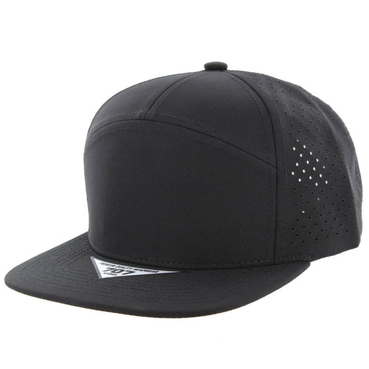 707DP | DIGITAL PERFORATED HAT - Black