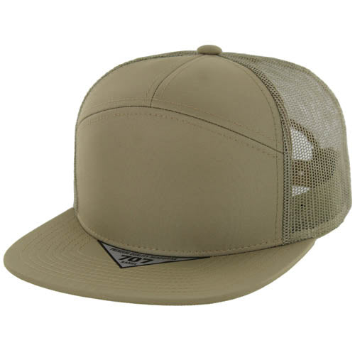 707NT | NANO TWILL TRUCKER HAT - Khaki