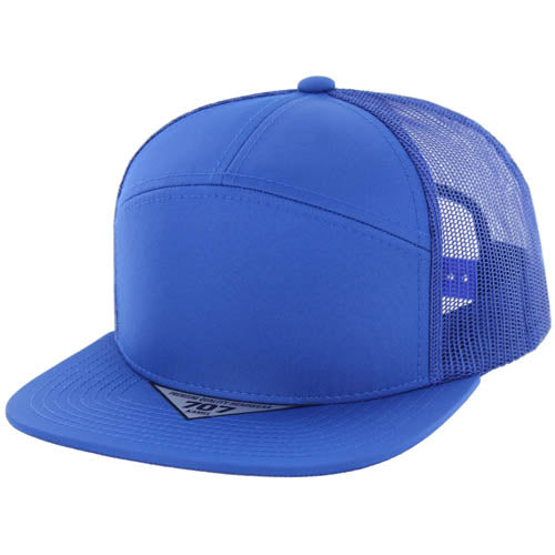 707NT | NANO TWILL TRUCKER HAT - Royal