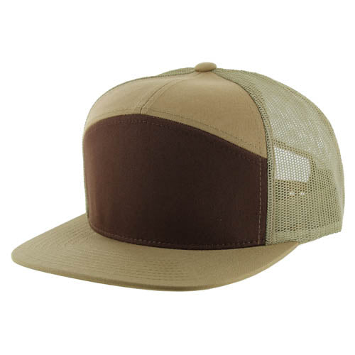 707T | TRUCKER HAT - Brown/Khaki/Khaki