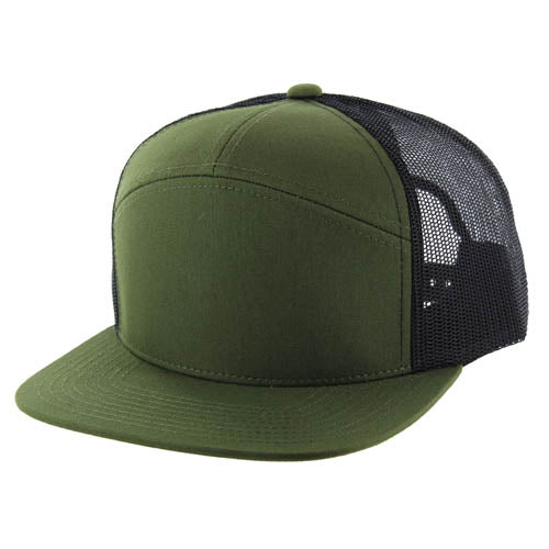 707T | TRUCKER HAT - Olive/Black