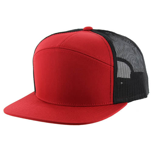 707T | TRUCEKR HAT - Red/Black