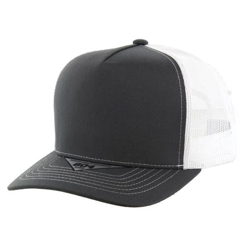 804T | TRUCKER HAT - Charcoal/White