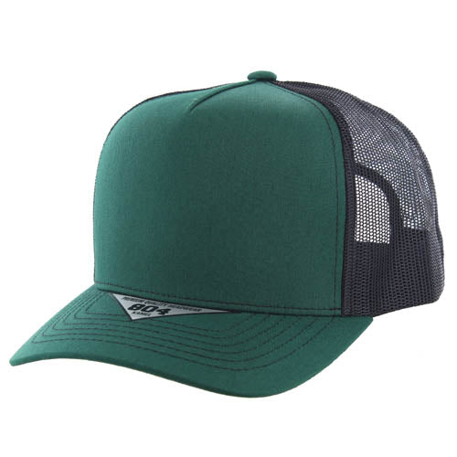 804T | TRUCKER HAT - Dark Green/Black