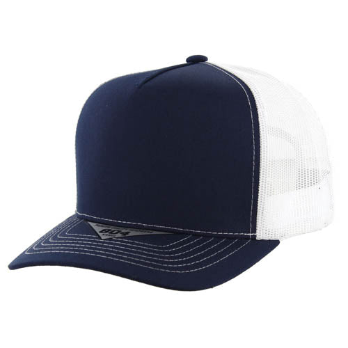 804T | TRUCKER HAT - Navy/White