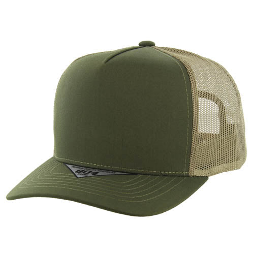 804T | TRUCKER HAT - Olive/Khaki